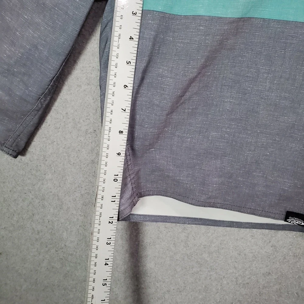Palmwave Men Swimwear 34‎ Gray Floral Board Shorts Surf